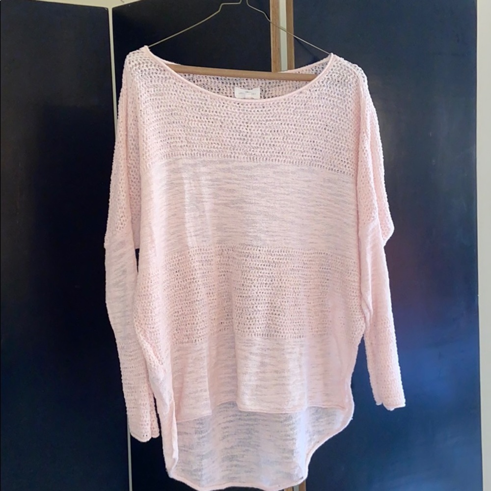 Lou and Grey pink sweater